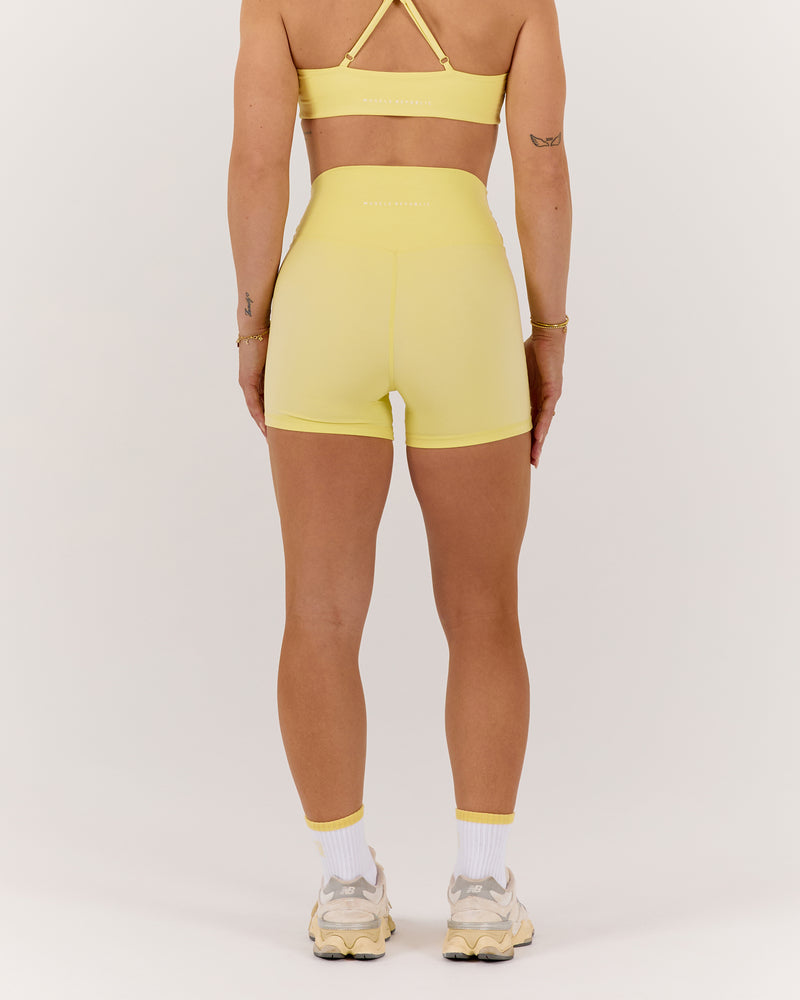 MOTION 360 SHORTS 4" - LEMON