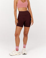 MOTION 360 SHORTS 6" - RAISIN