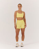 MOTION 360 THIN STRAP BRA - LEMON