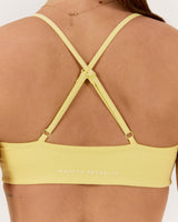 MOTION 360 THIN STRAP BRA - LEMON