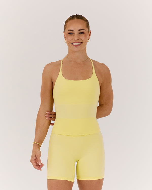 MOTION 360 THIN STRAP TOP - LEMON