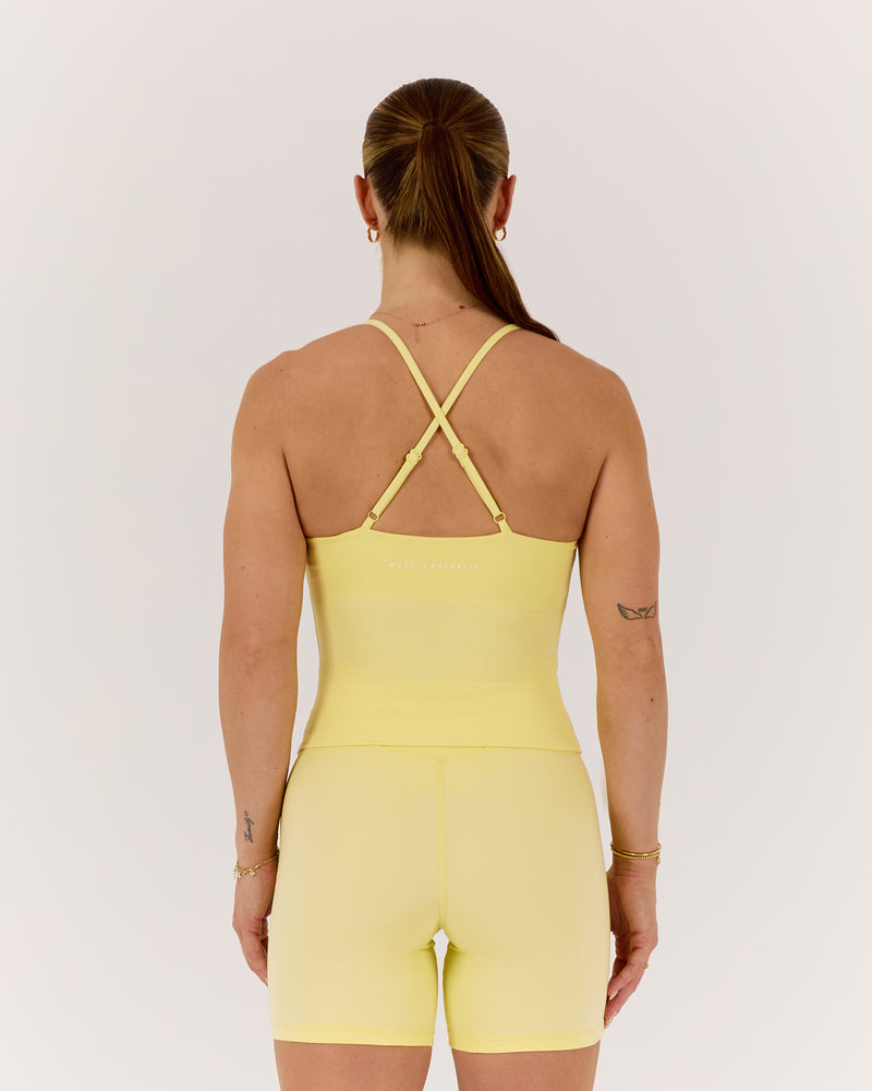 MOTION 360 THIN STRAP TOP - LEMON
