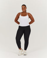 MOTION 360 THIN STRAP TOP - WHITE