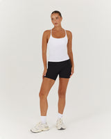MOTION 360 THIN STRAP TOP - WHITE