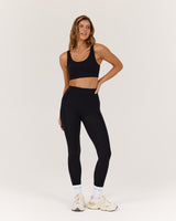 MOTION 360 WRAP BACK BRA - BLACK