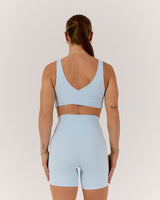 MOTION 360 WRAP BACK BRA - ICE BLUE