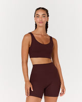 MOTION 360 WRAP BACK BRA - RAISIN