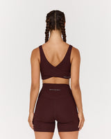 MOTION 360 WRAP BACK BRA - RAISIN