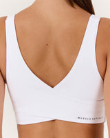 MOTION 360 WRAP BACK BRA - WHITE