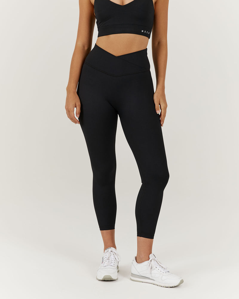 BALANCE LEGGINGS 7/8 - BLACK – MUSCLE REPUBLIC