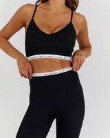 MVP LEGGINGS 7/8 - BLACK