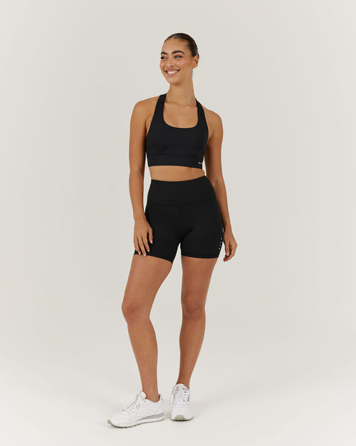 STRUCTURE III SPORTS BRA - BLACK