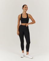 INSPIRE LEGGINGS 7/8 - BLACK