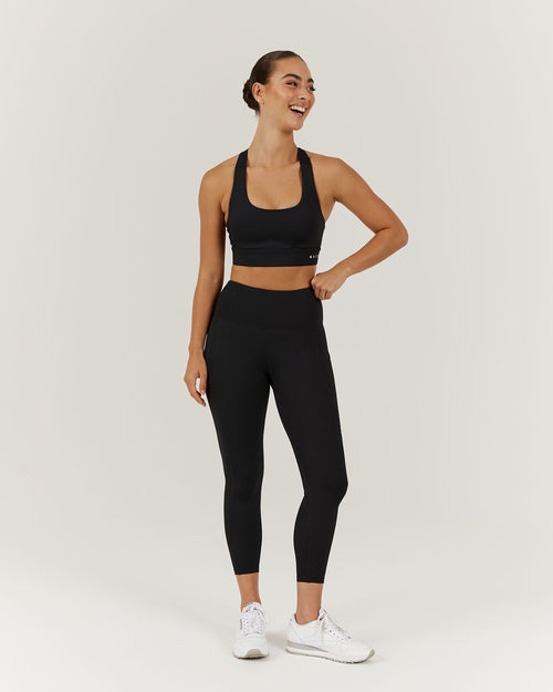 ELEVATE  LEGGINGS 7/8 - BLACK