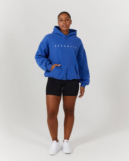 OVERSIZED HOODIE - ROYAL BLUE
