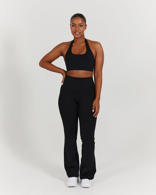 LUXE BELLA FLARES - BLACK