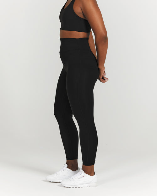 MOTION LEGGINGS 24" - BLACK