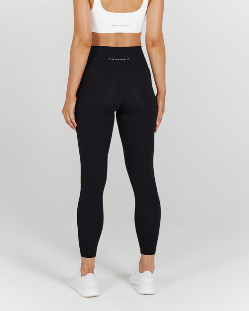 MOTION LEGGINGS 24" - BLACK