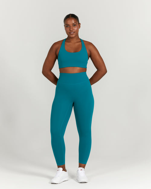 MOTION LEGGINGS 24" - LAGOON