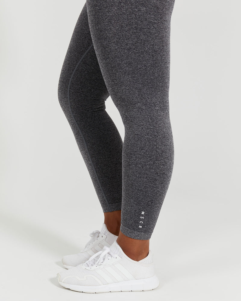 Seamless leggings SLIM PUSH UP K078 grey MITARE Size S Color Grey