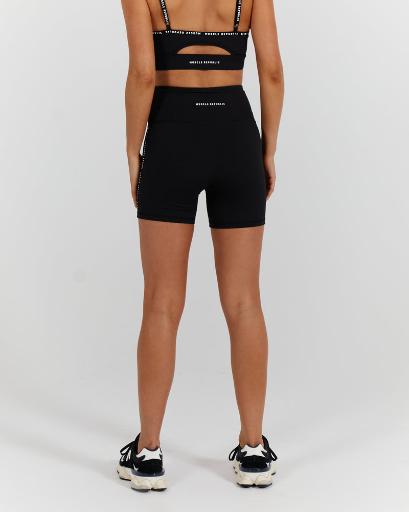 SIDELINE LIVE SHORTS - BLACK