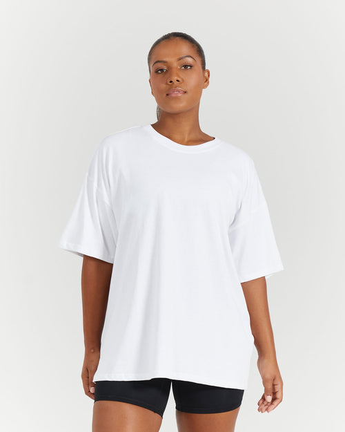 OVERSIZED TEE - WHITE