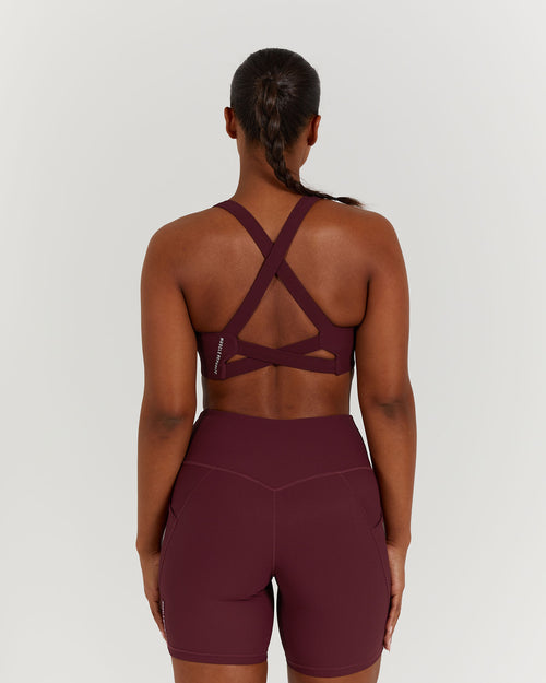MOVEMENT SPORTS BRA - MAROON