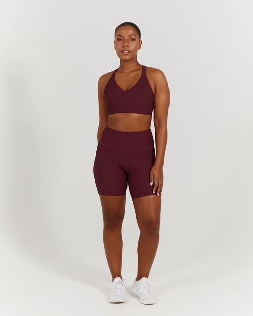 MOVEMENT SPORTS BRA - MAROON