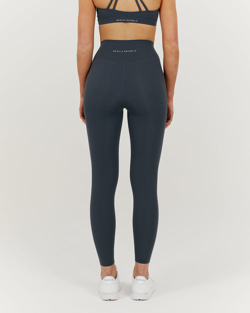 LUXE LEGGINGS 24" - ALLOY