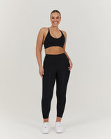 LUXE LEGGINGS 24" - BLACK