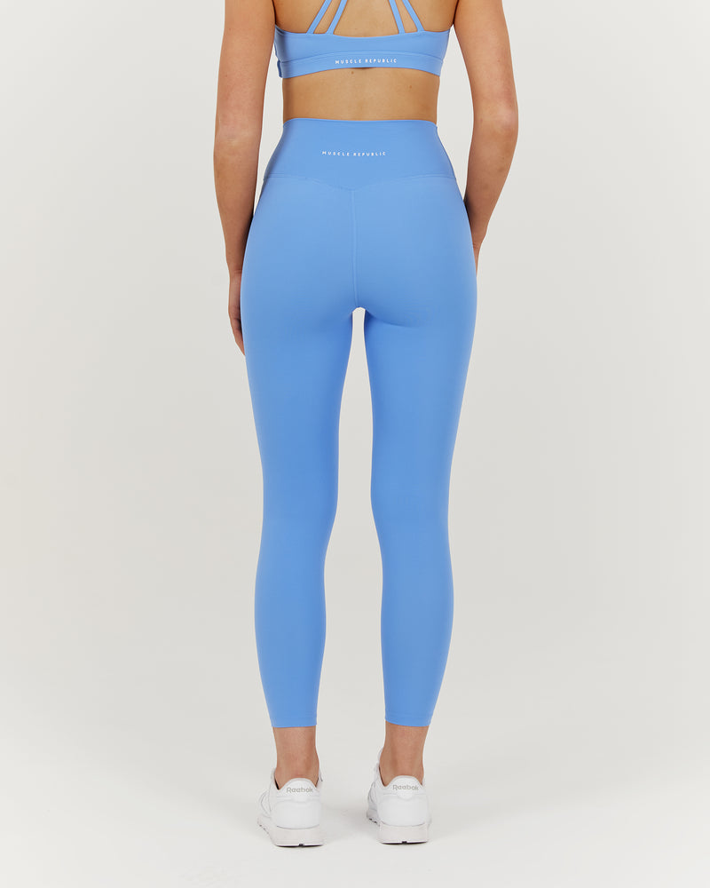 LUXE LEGGINGS 24" - AERIAL BLUE