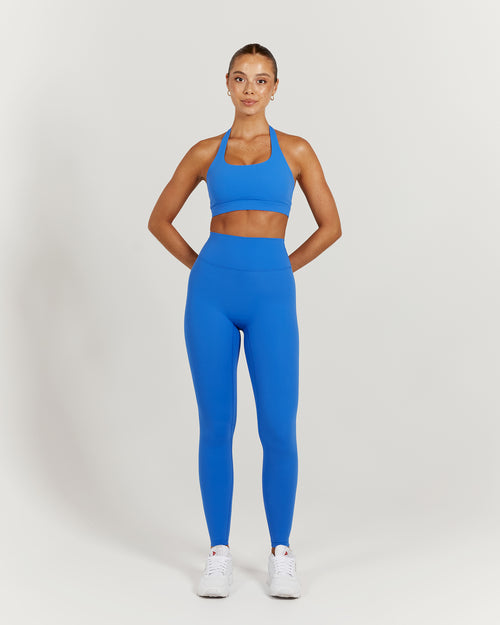 LUXE LEGGINGS 28" - COBALT