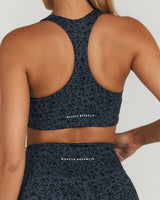 MOTION RACER BACK BRA -STORM LEOPARD