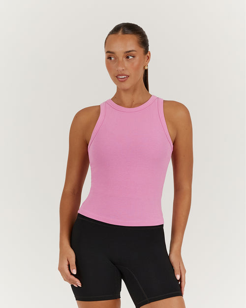 FORM RIBBED TANK TOP - BLOOM