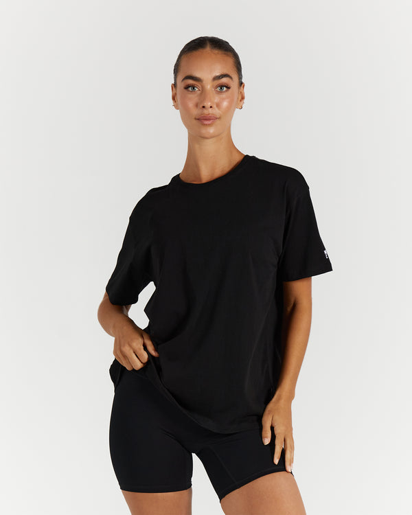 BASE TEE - BLACK