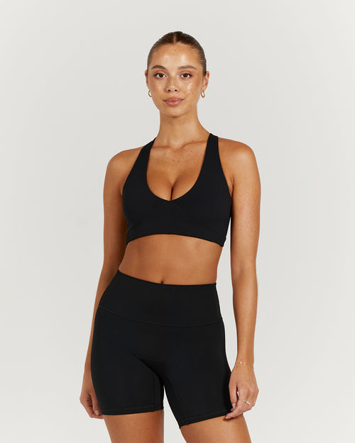 LUXE KIKI BRA - BLACK