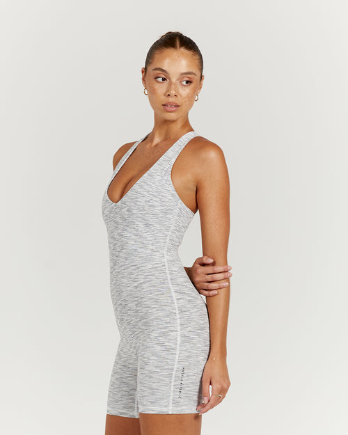 LUXE KIKI BODYSUIT - ARCTIC GREY