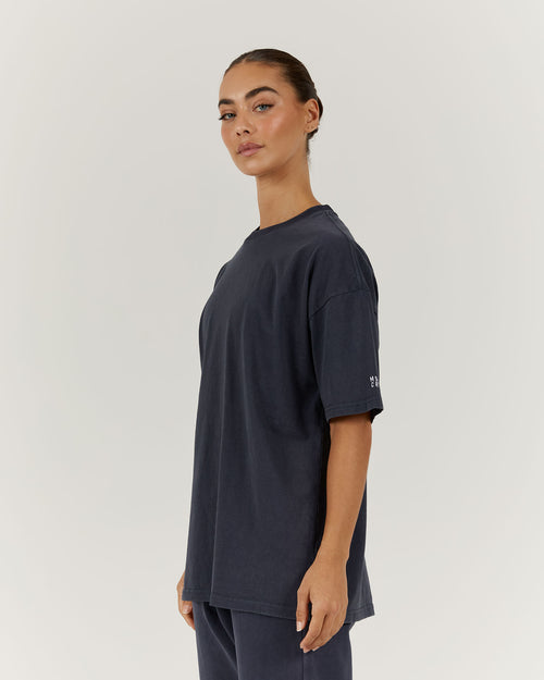 ESSENTIALS TEE - FADED SLATE