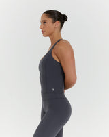 SCULPT RACER TOP - EBONY