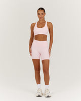 LUXE BIKER SHORTS V2 - MARSHMALLOW