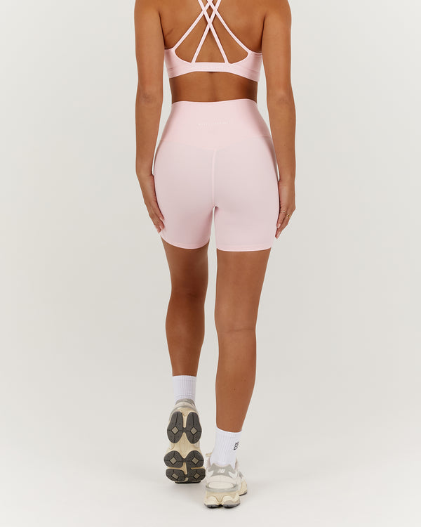 LUXE BIKER SHORTS V2 - MARSHMALLOW