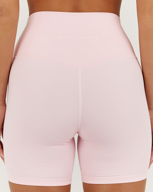 LUXE BIKER SHORTS V2 - MARSHMALLOW