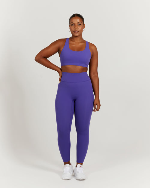 LUXE LEGGINGS 24" - INDIGO