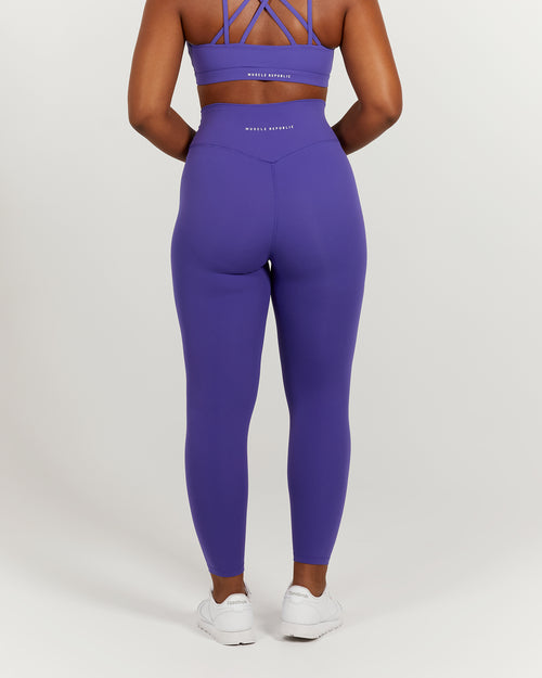 LUXE LEGGINGS 24" - INDIGO