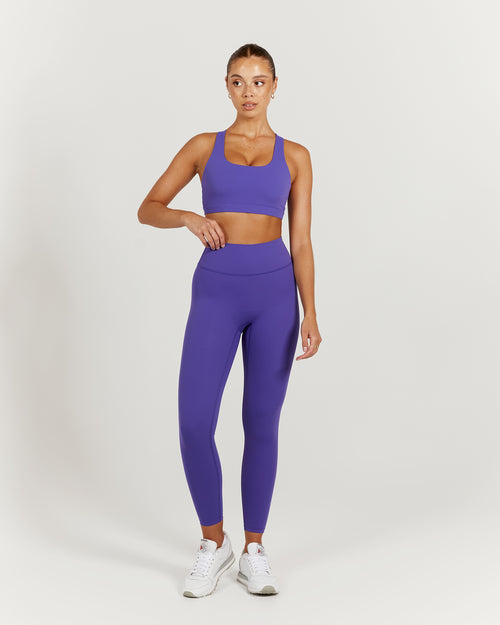 LUXE LEGGINGS 24" - INDIGO