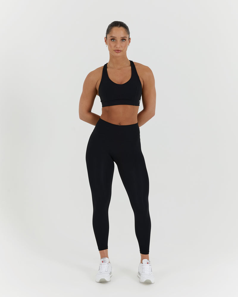 SCULPT LEGGINGS 7/8 - BLACK