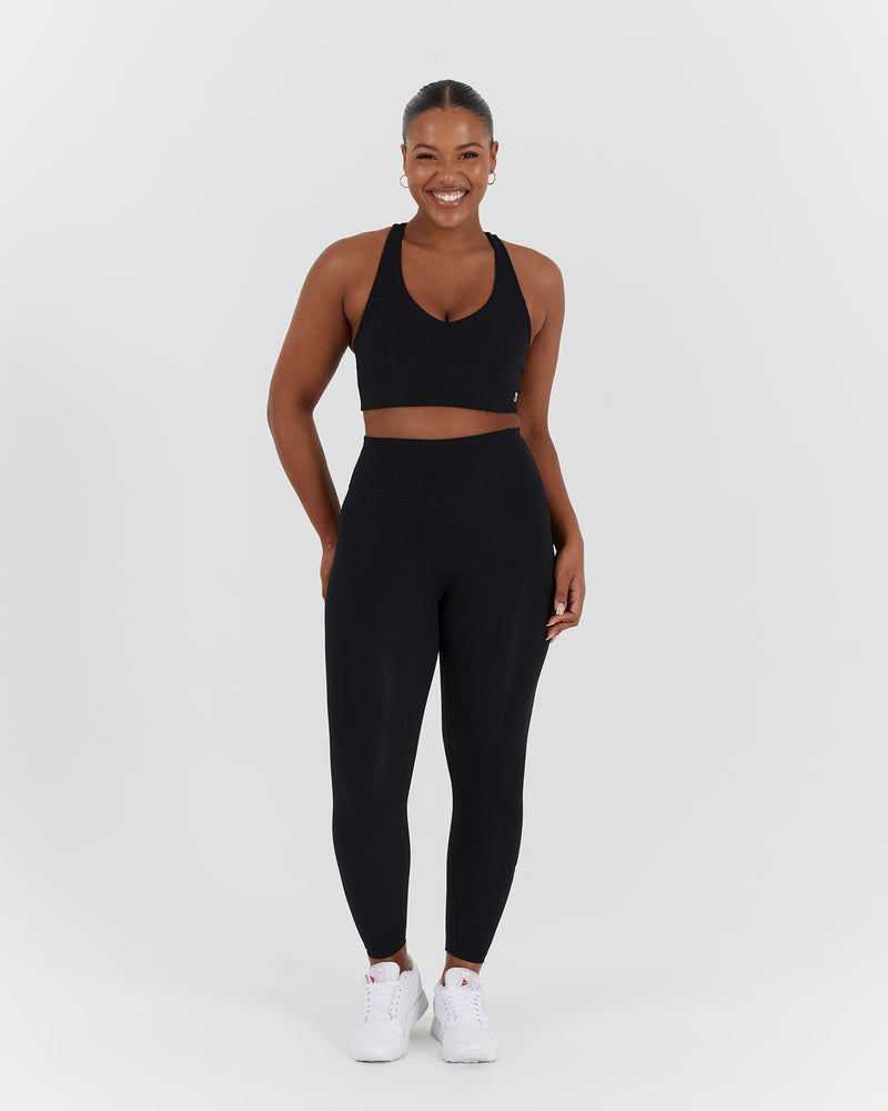 SCULPT LEGGINGS 7/8 - BLACK