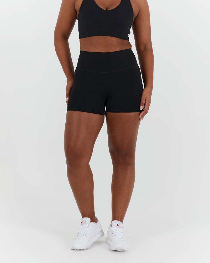 SCULPT MINI SHORTS BLACK MUSCLE REPUBLIC sculpt-mini-shorts-black-muscle-republic