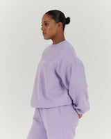 OVERSIZED CREW - LAVENDER