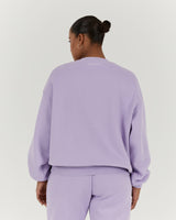 OVERSIZED CREW - LAVENDER